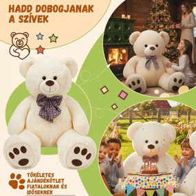 BENY nagy plüssmedve, 100cm, krém Monzana