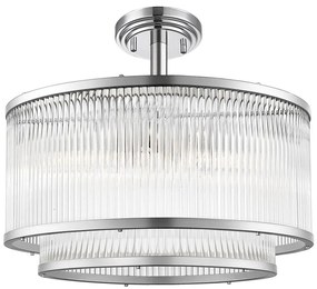 Zuma Line C0528-05H-F4AC - Csillár rúdon SERGIO 5xE14/60W/230V króm