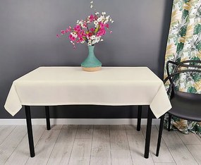 Abrosz foltálló ekri sima 140x200 krém modern karácsonyi elegáns