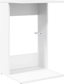 vidaXL Oldal asztal Fehér 40 x 38 x 62,5 cm Faanyag