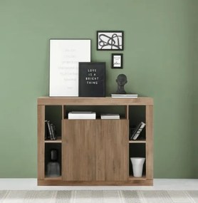 RIMINI komód, kétajtós – Mercure tölgy