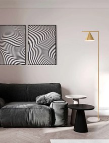 Állólámpa Arany SWAY NOVA LUCE 9501236