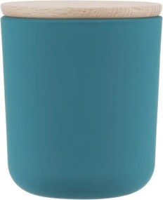 Természetes méhviasz gyertya 270 ml Türkiz matt