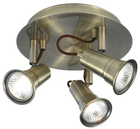 Searchlight - Spotlámpa EROS 3xGU10/50W/230V 1223AB