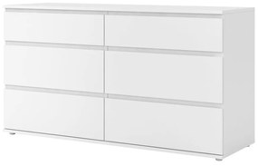 Fehér alacsony komód 153x84 cm Nova – Tvilum