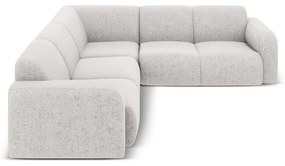 Világosszürke sarokkanapé (variálható-L alakú) Molino – Micadoni Home