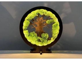 Li-Go 23604/DUB2 - LED dimmelhető asztali dekoráció LED/12W/230V 20x22 cm tölgy