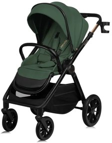 Lionelo - 3 az 1-ben kombinált babakocsi LAYLA Green Forest