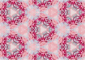 Fotótapéta Dália és Georgina Pasztell Elegancia Virágzás 416x254 +ragasztó