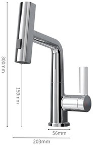 Mara mosogató csaptelep multifunkciós fejjel