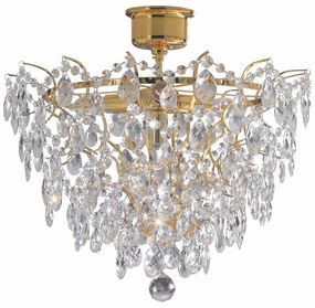 Rosendal Luxy aranyszínű mennyezeti lámpa, ⌀ 48 cm - Markslöjd