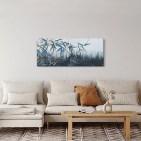 Kép - bambusz a falon (120x50 cm)