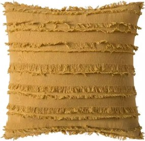 Dekoratív párnahuzat pamut Etno 45x45 cm sárga