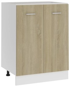 “Lyon” sonoma tölgy színű szerelt fa alsószekrény