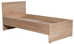Egyszemélyes ágy 90 cm Krynalona 1 (ágyráccsal) (szonoma tölgy). 1108499