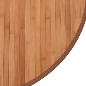 kerek természetes bambusz szőnyeg 100 cm