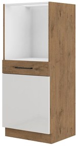 Alsó konyhaszekrény Virion 60 DP 145 1F BB (lancelot tölgy + fehér). 1032567