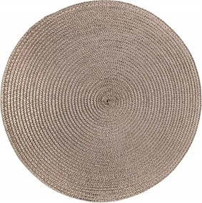 Tondo kerek étkezőasztal alátét 38 cm sötétszürke