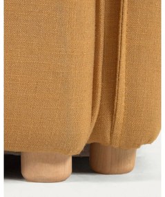 Mustársárga kinyitható kanapé 210 cm Tanit – Kave Home