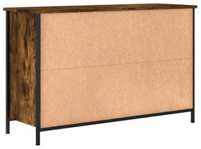 füstös tölgy színű szerelt fa TV-szekrény 100x35x65 cm