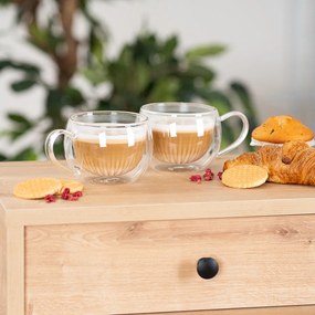 4Home Hot&Cool Thermo cappuccino pohár 270 ml, 2 db