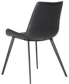 Hype fekete műbőr étkezőszék - DAN-FORM Denmark
