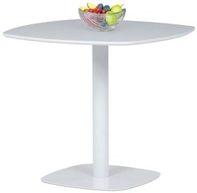 Étkezőasztal 80×80 cm, MDF, Fehér. DT-X7117 WT