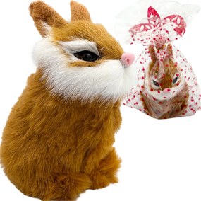 Nyuszi figura nyuszi figura haj aranyos húsvéti nyuszi dekoráció