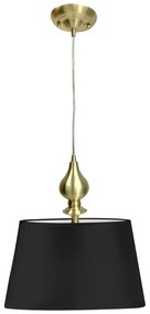Fekete-aranyszínű függőlámpa ø 35 cm Prima Gold – Candellux Lighting