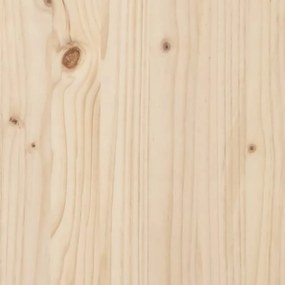 tömör fenyőfa fali fejtámla 140x3x60 cm