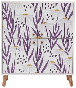Fehér szekrény 95x111 cm Multilux – Kalune Design