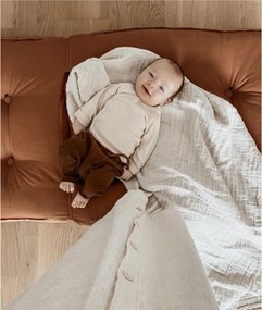 Mini Cube Dark Grey kinyitható gyerekfotel lábtartóval - Karup Design