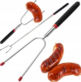 Kolbász Bot Teleszkópos Villa Tűzrakó Villa Összecsukható Bbq