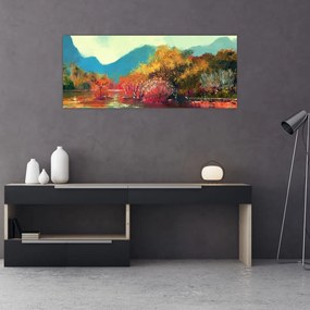 Kép - őszi színek (120x50 cm)