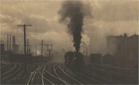 Fotótapéta Flizelin Dekoratív Hálószoba Ipari tájkép 416x254