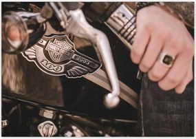 Poszterek 100x70 Motorkerékpár Klasszikus Motor