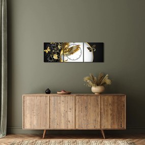 Kép - Arany motívumokkal díszített labda (órával) (90x30 cm)