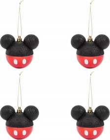 Karácsonyfadísz Disney Mickey egér 4 db-os, ajándéknak is tökéletes