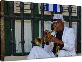 Festmények 120x80 Trombitás