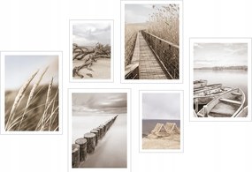 Komplett Galéria 6db-os Poszter Keret Nélkül Kpma 375