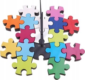 Elemmel ragasztható könnyű falióra gyerekeknek It Yourself Puzzle X