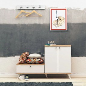 Evva White and Oak előszoba szett