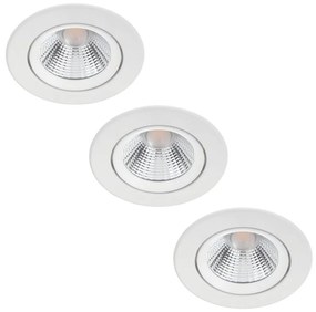 Philips - KÉSZLET 3x LED Dimmelhető beépíthető lámpa DIVE LED/5,5W/230V 2700K
