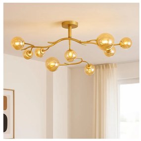 Brilagi - LED Felületre szerelhető csillár MISTEL 9xG9/3W/230V arany