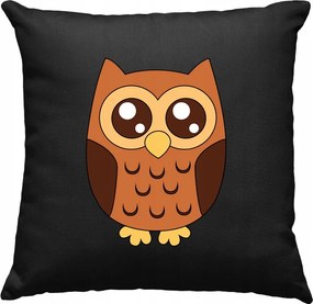 Bagoly párna Bagoly kedves iskolatáska 2 fekete