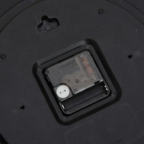 kék falióra világító óramutatókkal és órajelzőkkel Ø30 cm