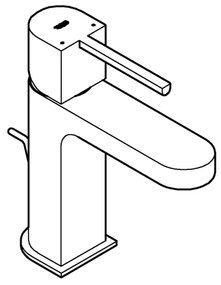 GROHE 32612003 - PLUS mosdócsaptelep, S méret, fényes króm