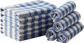 Konyharuha CORIVA 50x70 cm sötétkék, szett 10 db