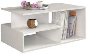 Drohmo Prima dohányzóasztal, 90x43x51 cm, fehér