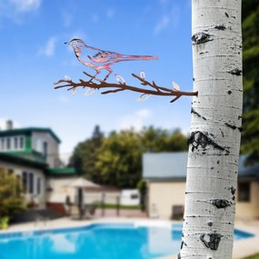 Bird fém kerti dísztárgy, 20×50 cm – TR565TNL1394